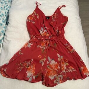 Floral women’s romper